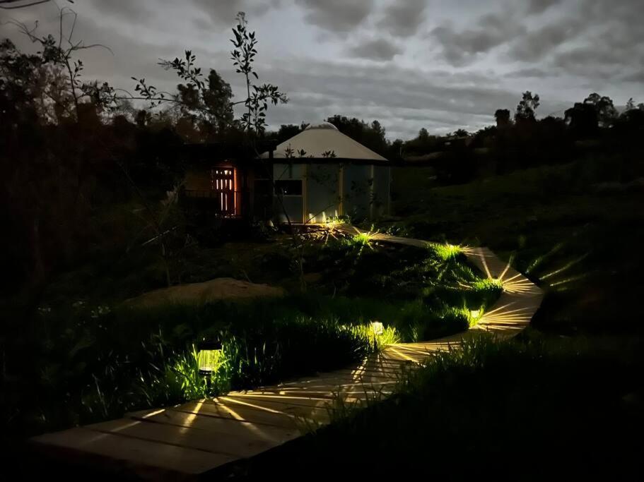 Glamping-Sky Dome Yurt-Tiny House-2 By Lavenders Field Villa Valley Center Eksteriør billede