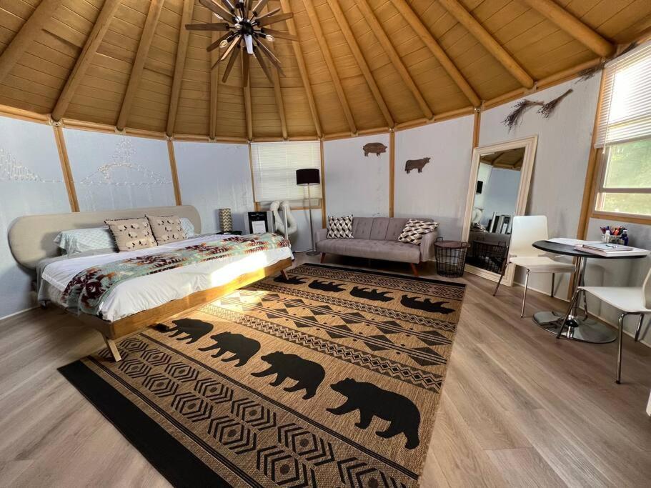 Glamping-Sky Dome Yurt-Tiny House-2 By Lavenders Field Villa Valley Center Eksteriør billede
